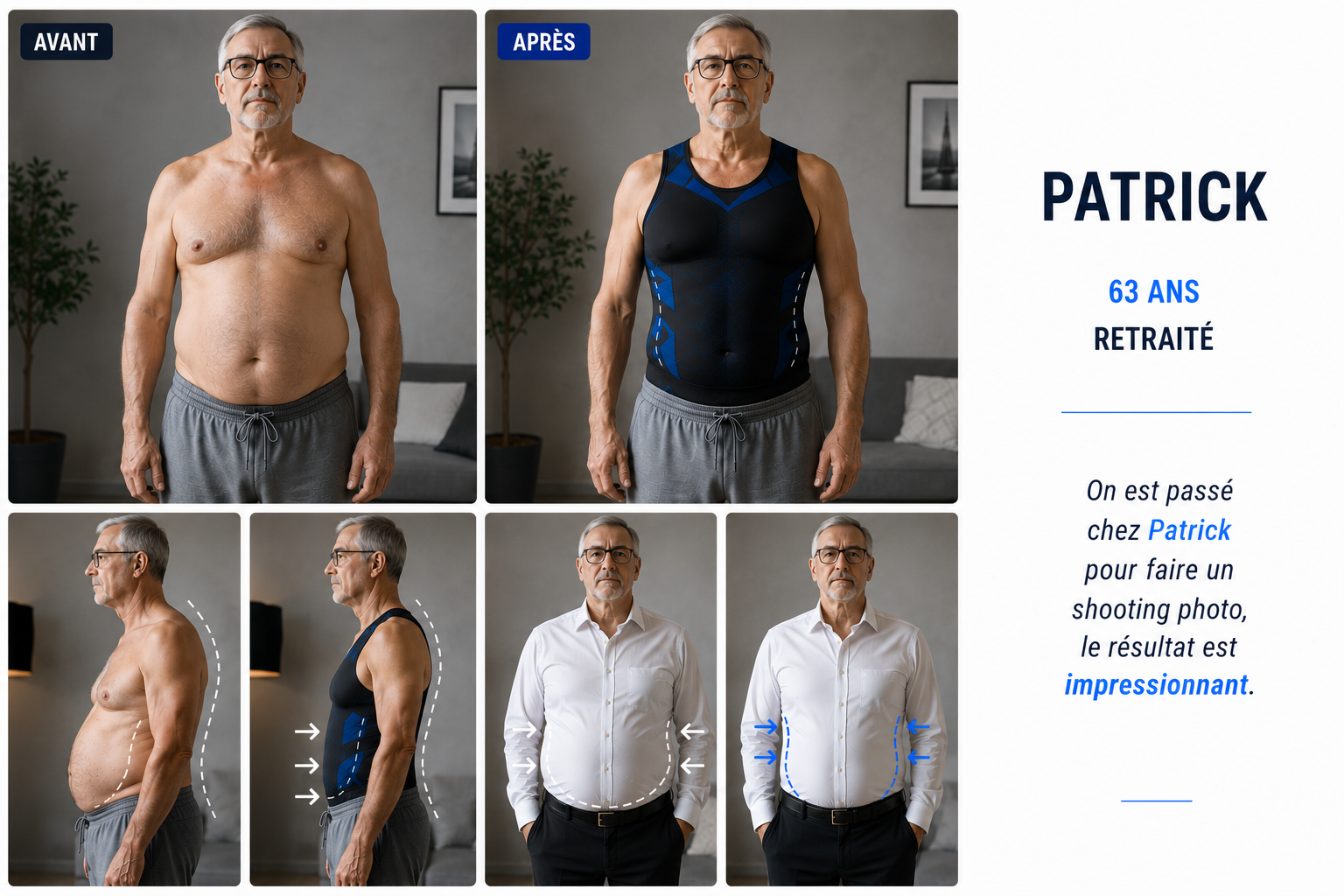 Reportage photo chez Patrick, 63 ans, utilisateur AMPTEN